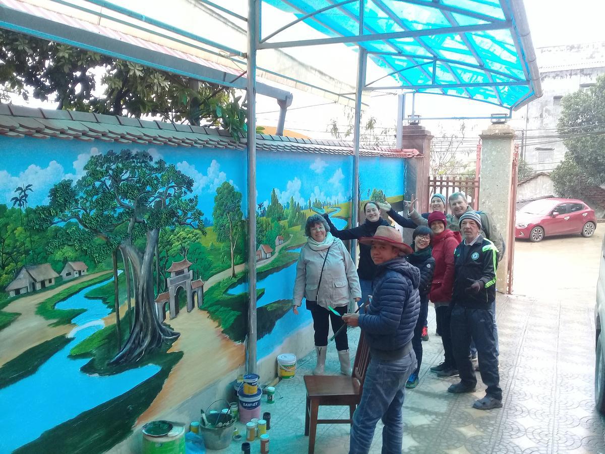 Duong Ha Hotel Као Банг Екстериор снимка